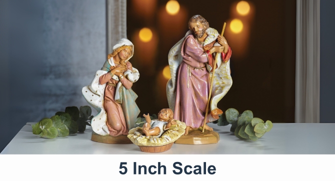 5 Inch Scale Natvitiy Sets and Figures